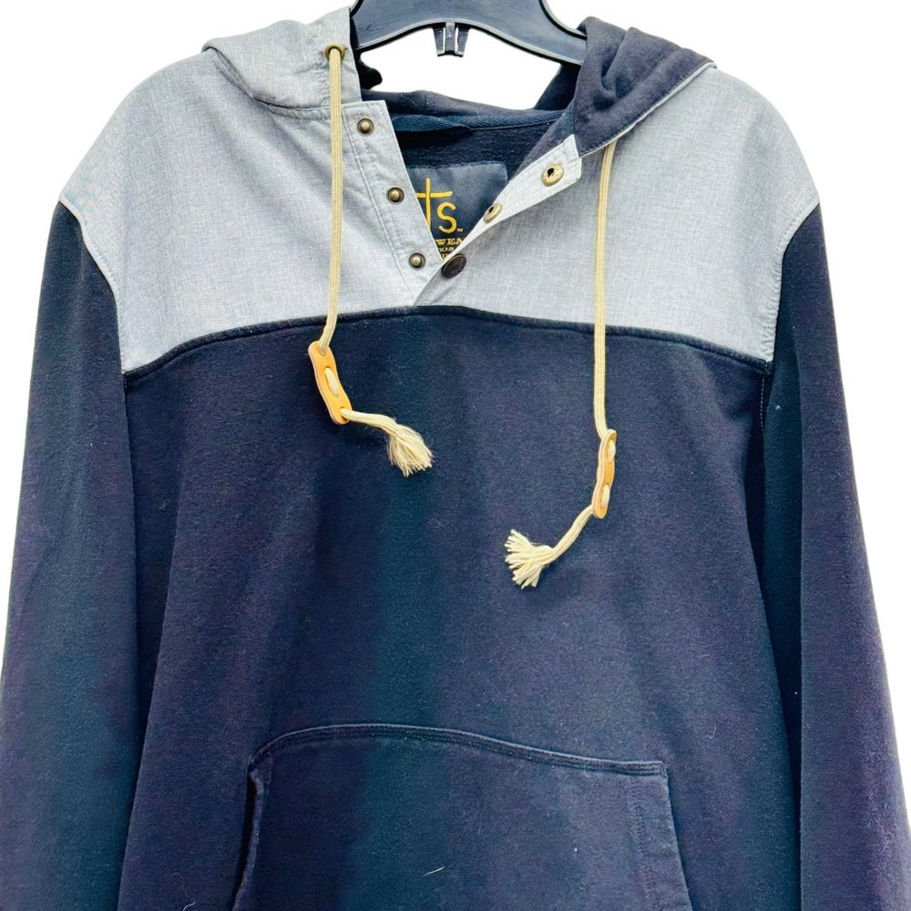 STS RanchWear Men’s Hoodie Black/Grey - Size Small